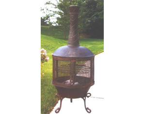 Oakland Living Tower Feast with Full Grill Chimenea