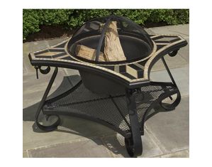 Alfresco Home San Marco (Arezzo) Fire Pit and Cooler