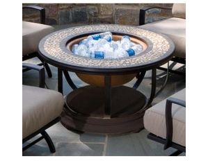 Alfresco Home Umbria Fire Pit and Cooler