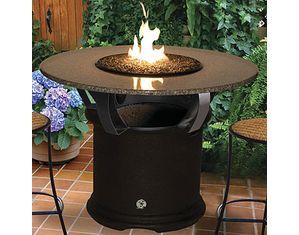 California Outdoor Concepts Del Mar Bar Height Fire Pit
