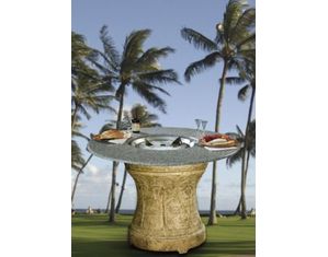 California Outdoor Concepts Palm Bar Height Fire Pit