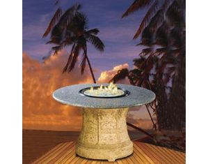 California Outdoor Concepts Palm Dining Height Fire Pit