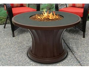 California Outdoor Concepts Rodeo Chat Height Fire Pit