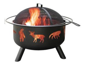 Landmann Big Sky Wildlife - Black Fire Pit