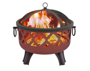 Landmann Sarasota Georgia Clay and Black Fire Pit