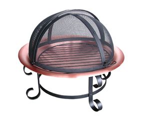 Landmann Short Copper Scroll Fire Pit