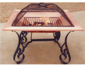 Oakland Living Victoria Copper Fire Pit with Grill