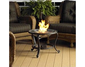 The Outdoor Greatroom Company Tripod Firepit with Crystal Fire