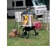 Large Outdoor Fireplace