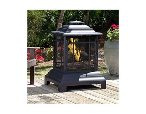 Fire Sense Steel Pagoda Patio Fireplace