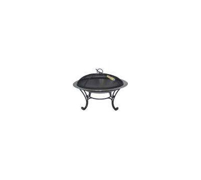 Oakland Living Black Antique Brushed Fire Pit and Grill