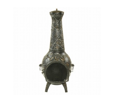 Oakland Living Hummingbird Chimenea With Grill