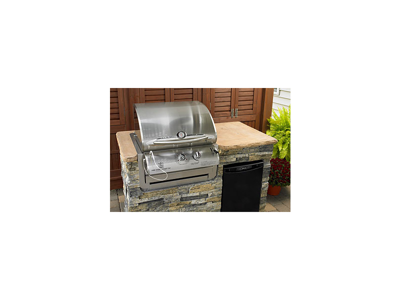 Grill in EZ Grill Island in Tan Super-Cast Top