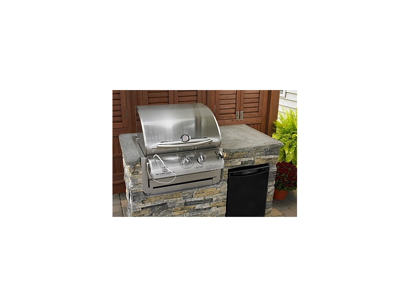 Grill in EZ Grill Island
