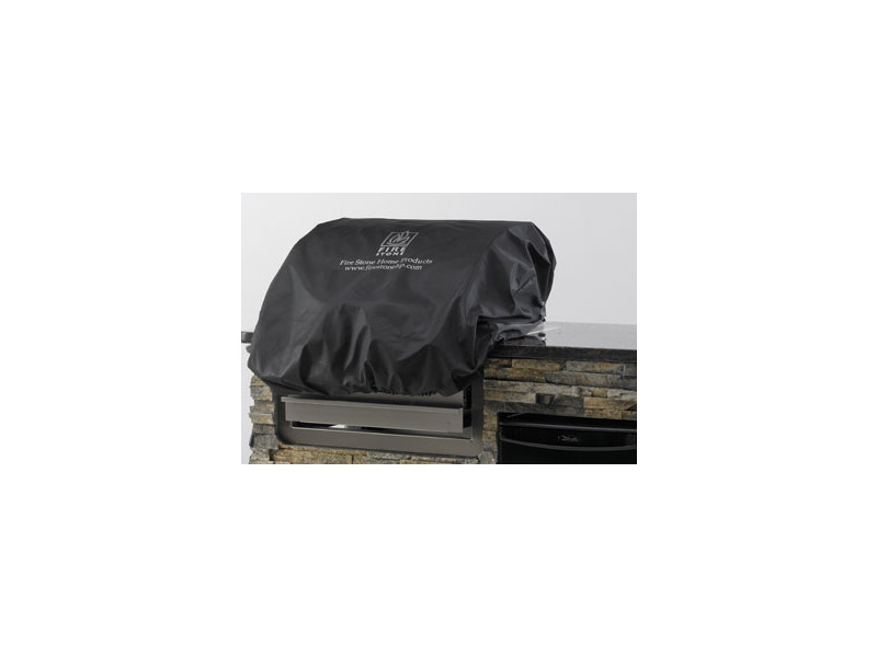 Grill in EZ Grill Island with Cover