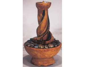 Henri Studio Spiral Fountain - 2 Piece - FREE Inside Delivery!
