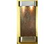 Round Stainless Steel Metal with Multi-Color Stone