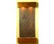 Square Rustic Copper Metal with Multi-Color Stone