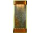 Round Rustic Copper Metal with Multi-Color Stone