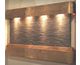 Rustic Copper Metal with Multi-Color Stone