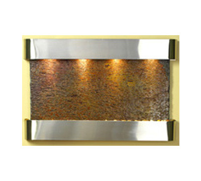 Stainless Steel Metal with Multi-Color Stone