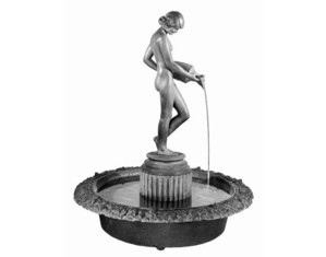 Florentine Craftsmen Paolo Girl with Urn Fountain - FREE Inside Delivery!
