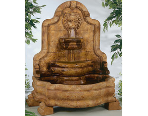 Henri Studio Lion Face Terrazo Bella Fountain - FREE Inside Delivery!