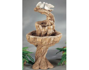 Henri Studio Two Love Birds Fountain - 3 Piece - FREE Inside Delivery!