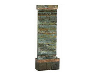 Kenroy Home 50265SLCOP Castle Rock Horizontal Floor Fountain