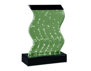 Midwest Tropical Wave Water Panel Floor Fountain - FREE Inside Delivery!