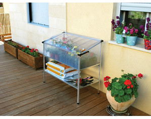 Poly-Tex Grow Deck Cold Frame Greenhouse