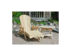 Bear Chair Chaise Adirondack Lounger