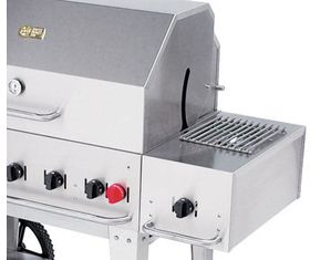 Crown Verity Side Burner for MCB Models Grill Accessory
