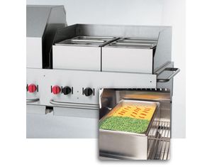 Crown Verity Steam Pan Adapter Grill Accessory