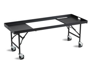 Crown Verity Table with Folding Legs for PCB 48 and 60 Grill Accessory