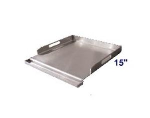 Electri-Chef Stainless Steel Cooking Griddle Grill Accessory