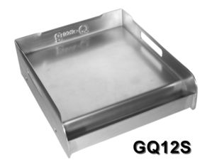 Griddle-Q Small Half Stainless Steel Griddle for BBQ Grills