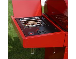 Minden Master Gas Grill Side Burner Grill Accessory