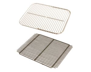 Portable Kitchen Replacement Hinged Grid and Charcoal Grate Grill Accessory - Fast FREE FedEx Shipping!