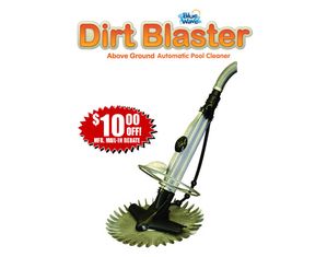 Dirt Blaster Blue Wave Above Ground Pool Cleaner (NE437)