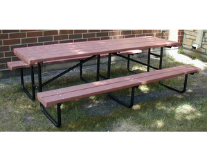 EPS Steel Leg Picnic Table
