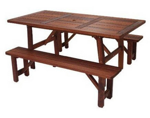 Great American Woodies Harvest Picnic Table - FREE Inside Delivery!
