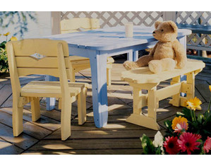 Uwharrie Harvest Collection Kid's Picnic Table - FREE Inside Delivery!