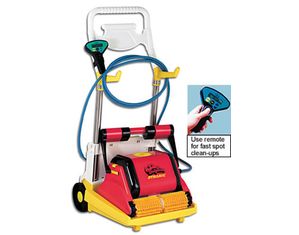 Smartpool Dolphin 3002 Commercial Automatic Pool Cleaner with Remote and Caddy