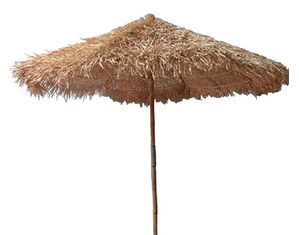 Bamboo 54 Thatched Umbrella - Fast FREE FedEx Shipping!