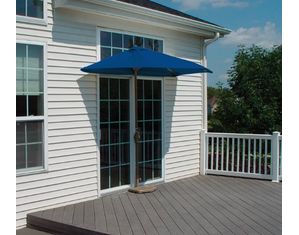 Blue Star Group Off The Wall Brella 7.5 FT Half Patio Umbrella (OTWB-7)