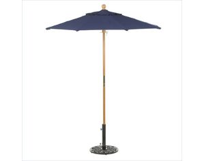 Oxford Garden 6' Octagonal Market Patio Umbrella in Navy (poly)