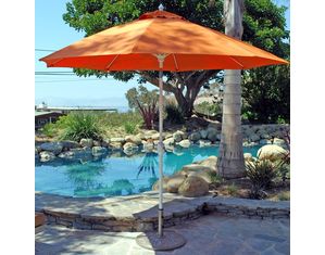 Quality Cushion Factory 9 Feet Market Patio Umbrella - Fast FREE FedEx Shipping!