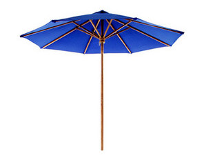 All Things Cedar Teak Umbrella - Fast FREE FedEx Shipping!