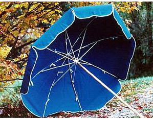 Anywhere Metal Frame Beach Patio Umbrella - Fast FREE FedEx Shipping!